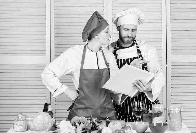 Chefs collaborating in a kitchen